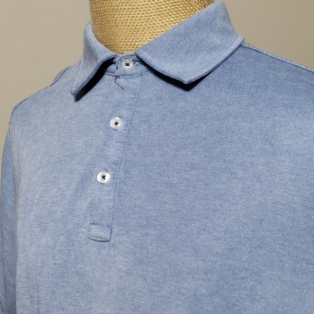 Nat nast pale blue soft polo